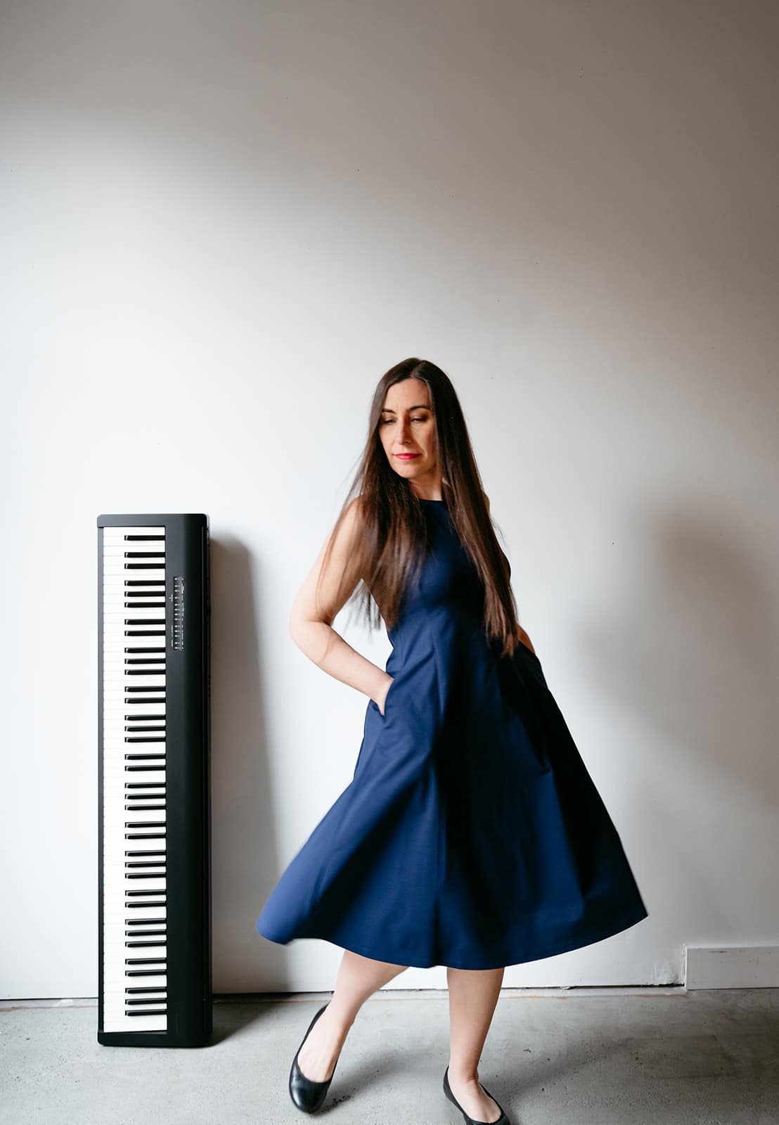 Jordana Delgado Celebrates Spring With "The Dancing Pink Flowers"